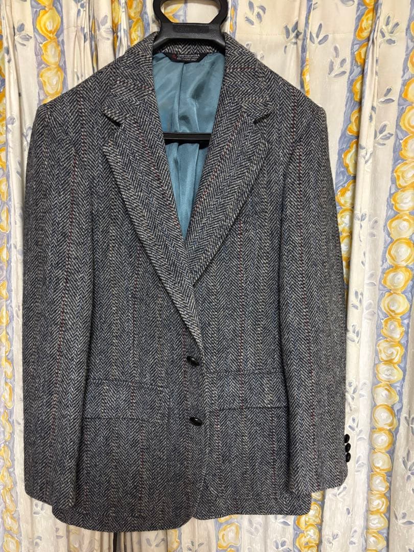 Harris Tweed ハリスツイード 米国製 ウール テーラード　綺麗