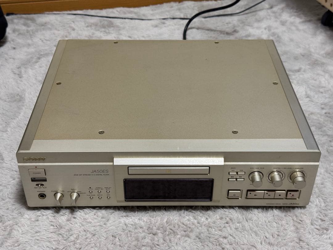 ラジオ・コンポ SONY MDS-JA50ES