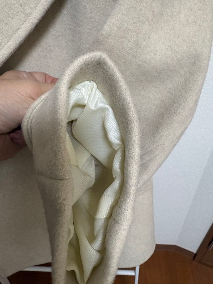 ウール100% アーバンリサーチ ハーフコート