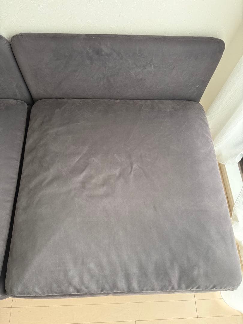 POCARI様用　IKEA SÖDERHAMN 1人掛けソファ ダークグレー