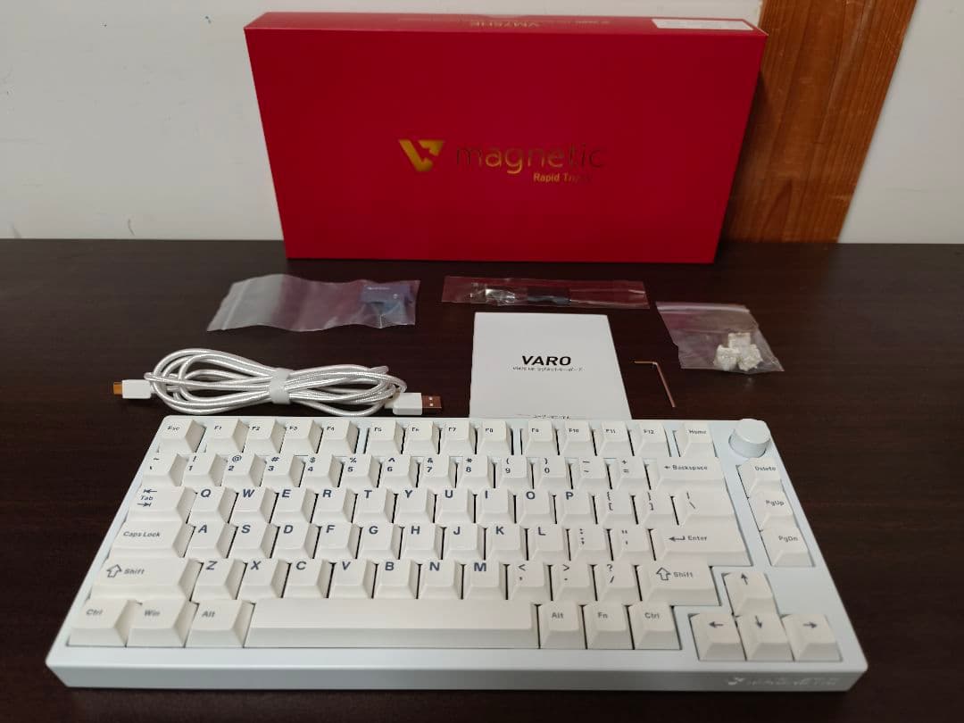 【付属品完備】VARO VM75HE White ホワイト