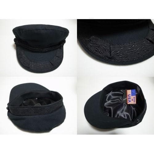 新品USA製ニューヨークハットCanvas Greekフィッシャーマン黒 L