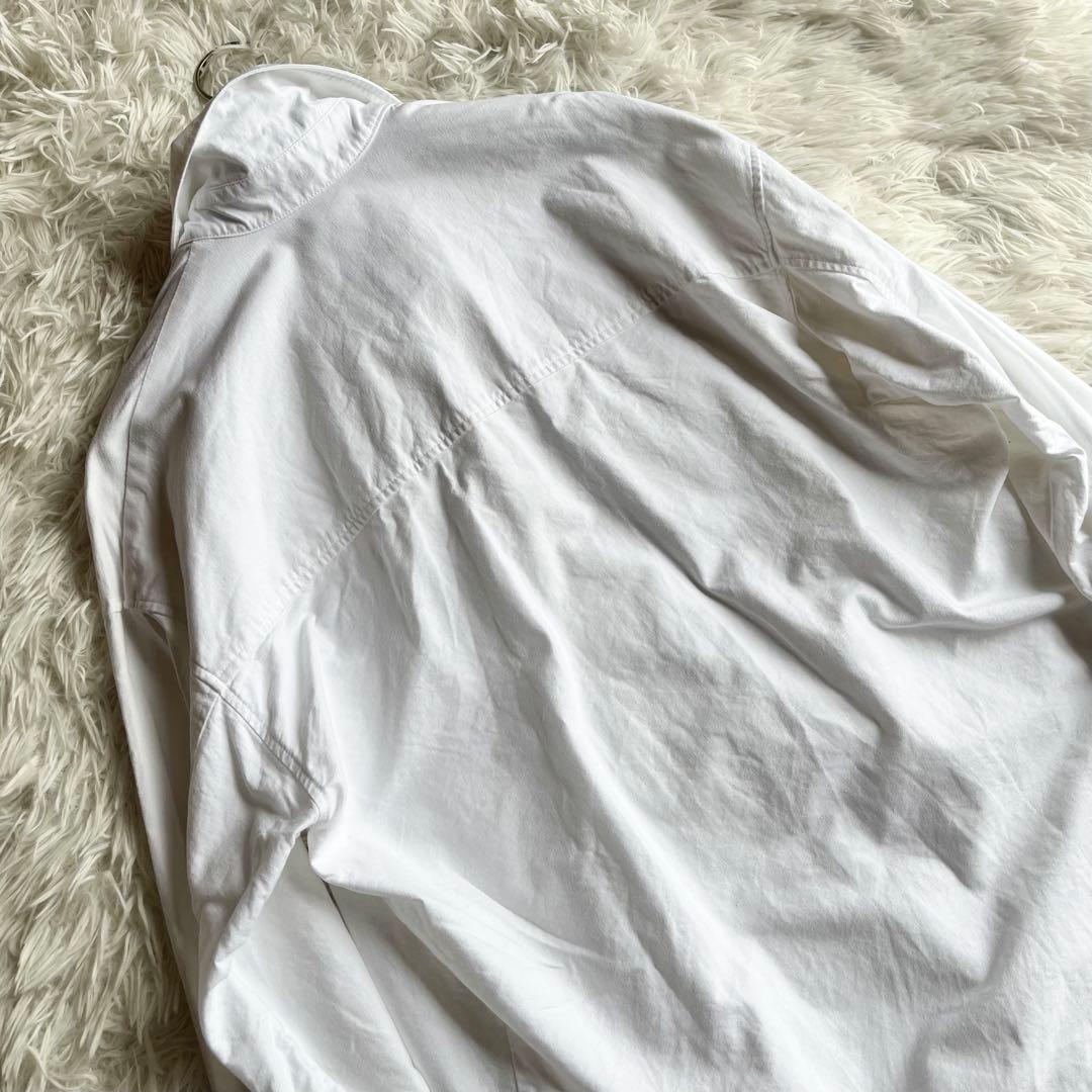 美品✨ セブンテン SVT 刺繍 オックスシャツ オーバーサイズ S ホワイト