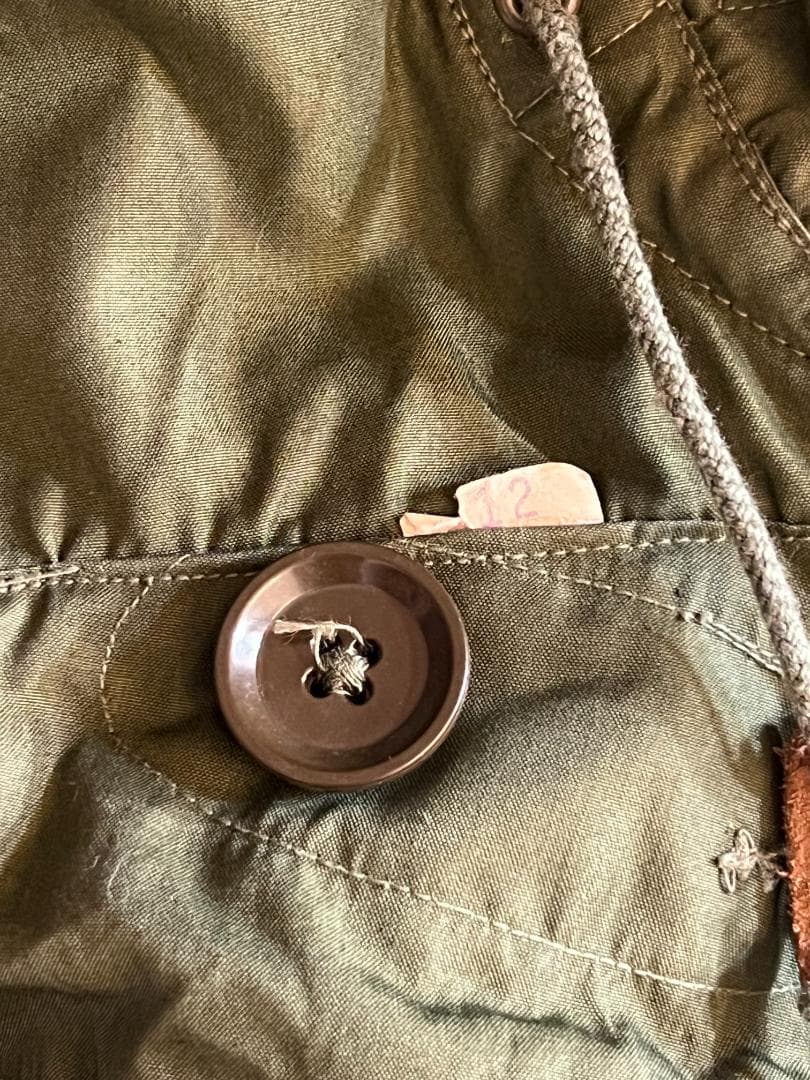 【希少】米軍実物 M51 M65 コヨーテファー フード 1952