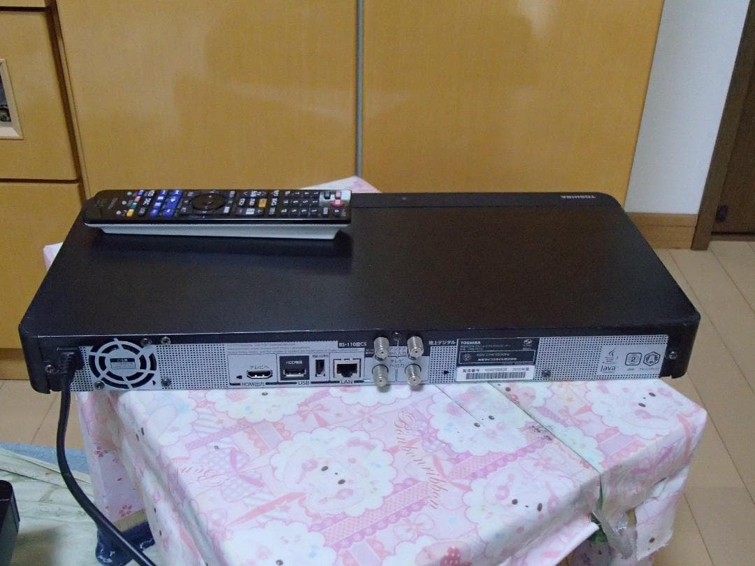 TOSHIBA REGZA ブルーレイレコーダーⅮBR‐ℤ610,整備点検済み、