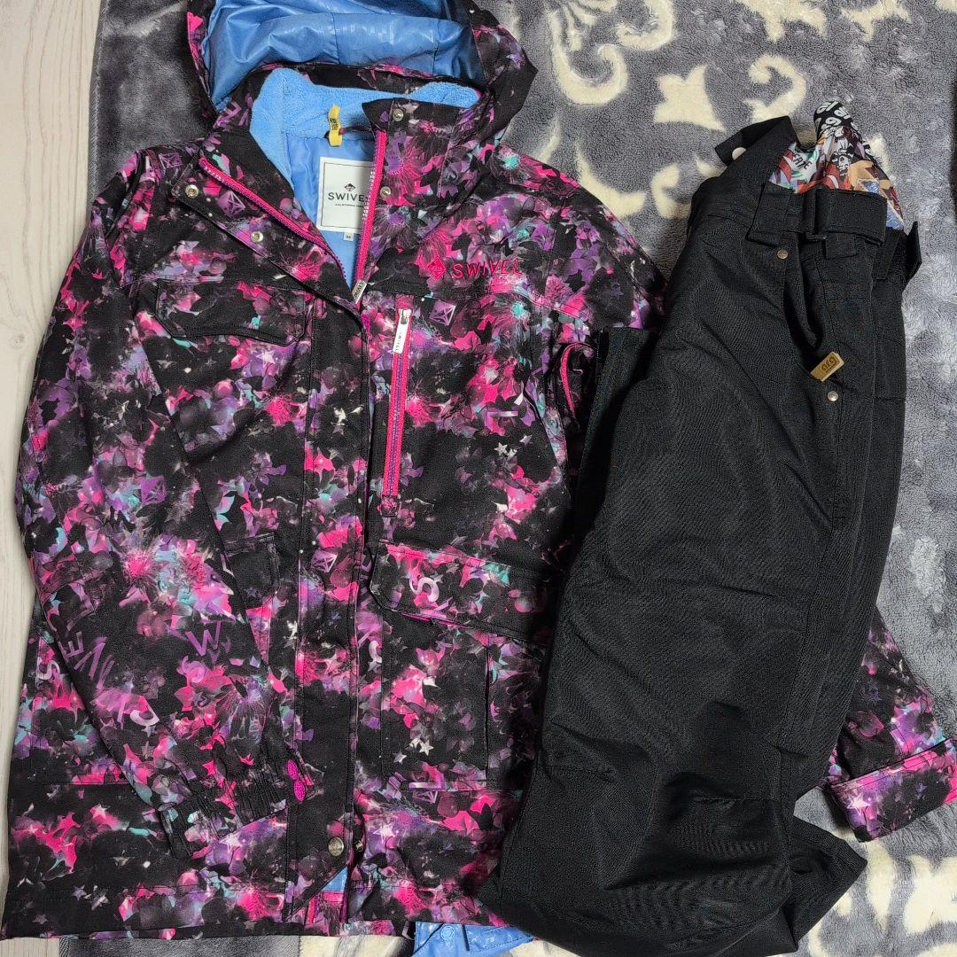 Am　スノーボードウェア＆おしりパッド【 3点セット】