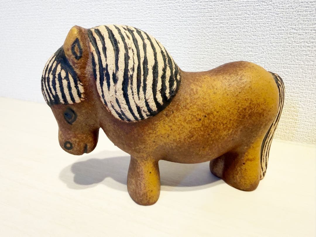 リサラーソン　ポニー　陶器　北欧