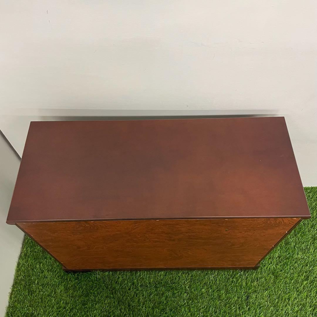 ダークブラウン ガラスケース