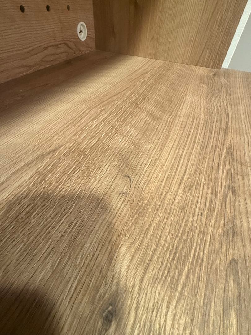 【残り2日】【1/14まで限定】大川家具　モルタル/ナチュラル キッチン収納