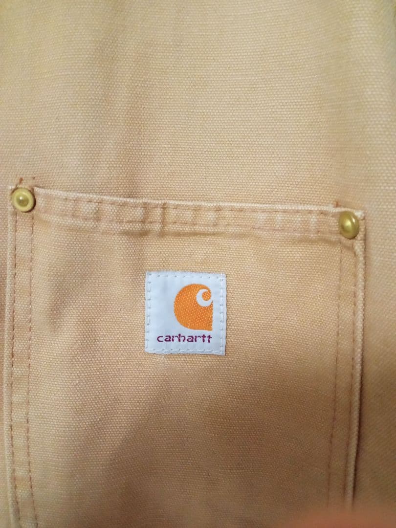 Carhartt カバーオール　カラー：ベージュ　サイズМ