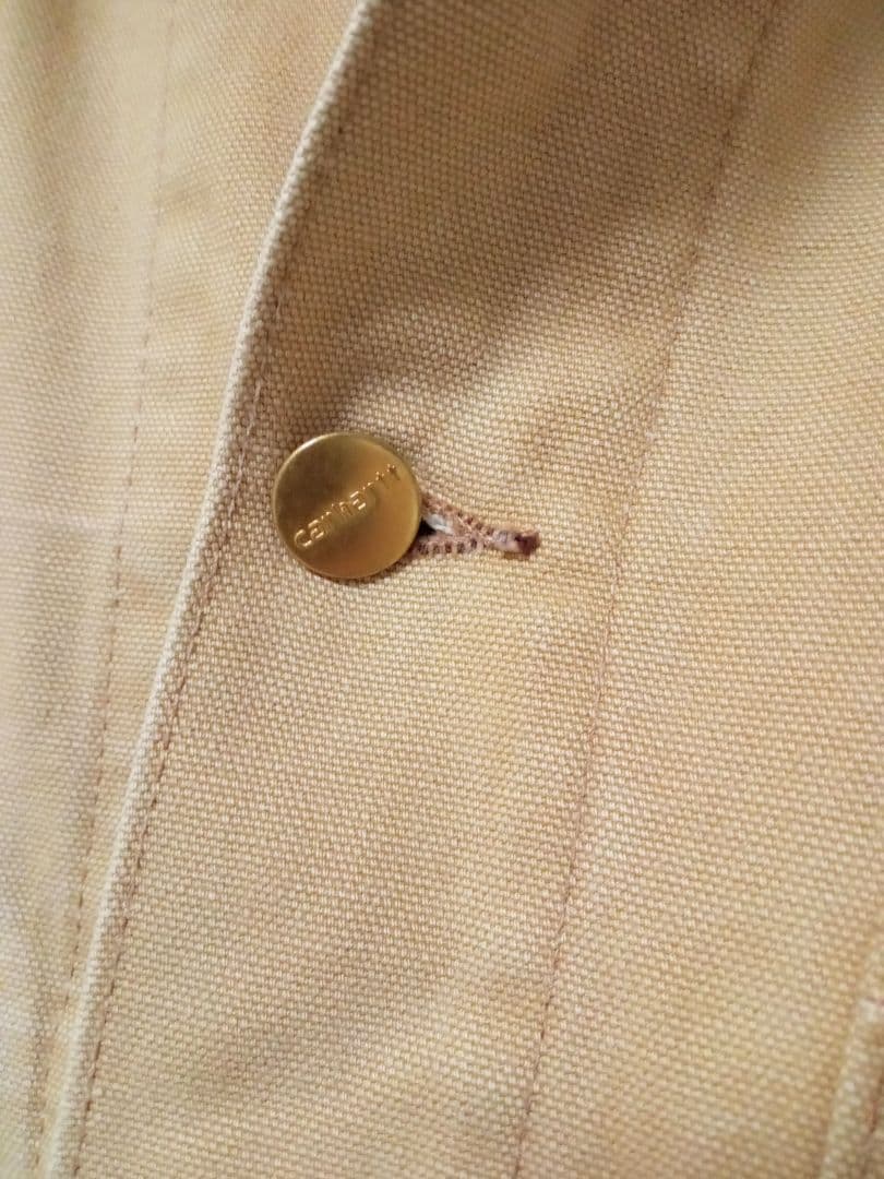 Carhartt カバーオール　カラー：ベージュ　サイズМ