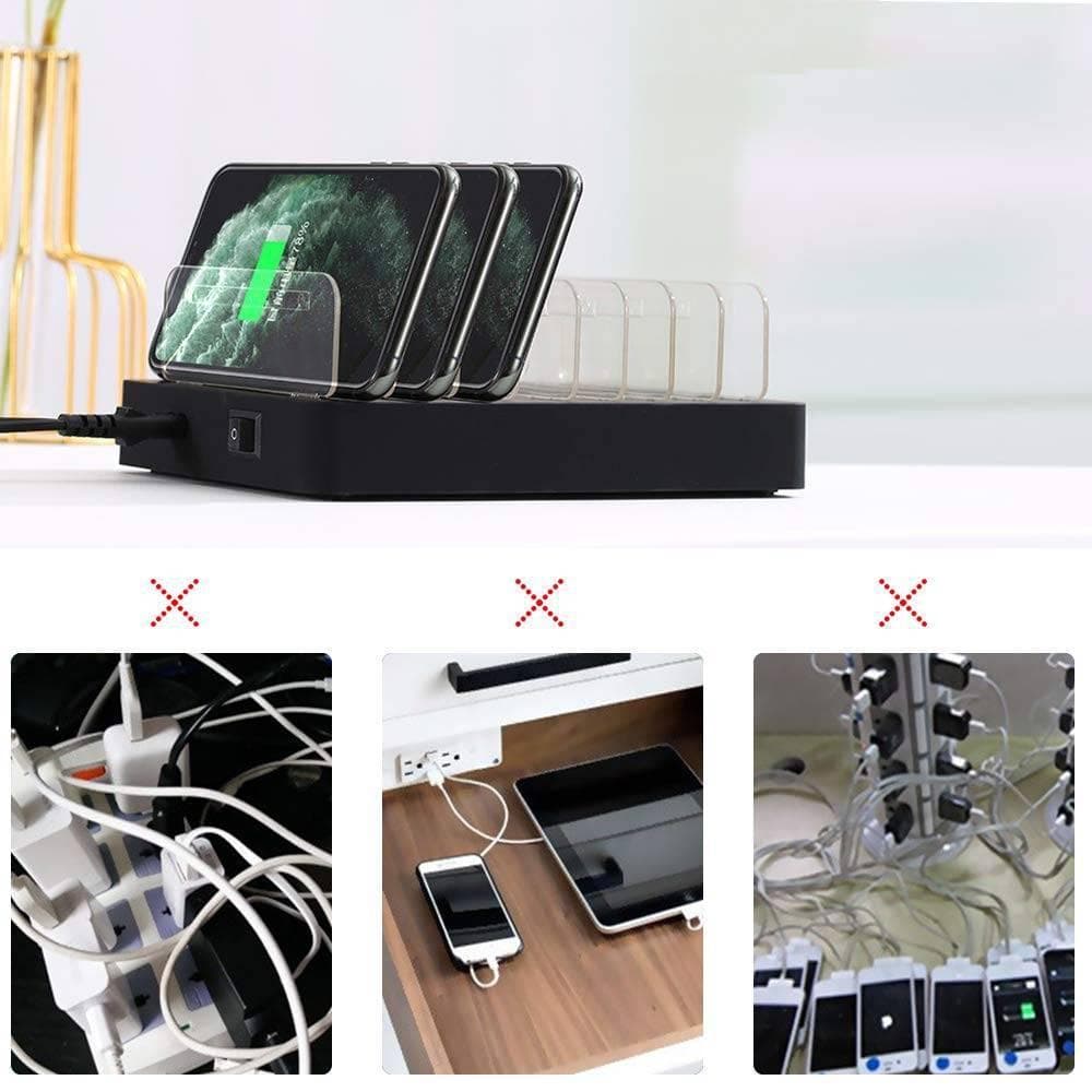 8ポートUSB急速充電ステーション