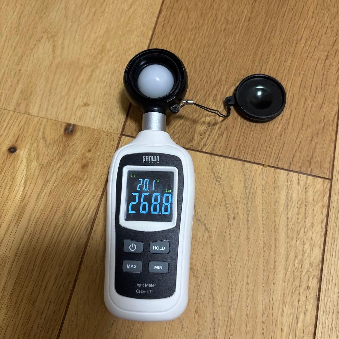 ヘリオス LED HG24 BARREL Plant clip A 照度計