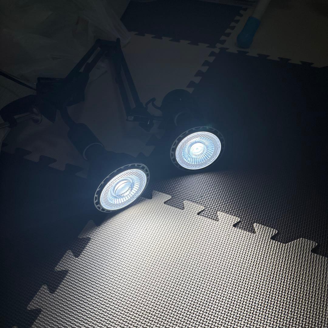 ヘリオス LED HG24 BARREL Plant clip A 照度計