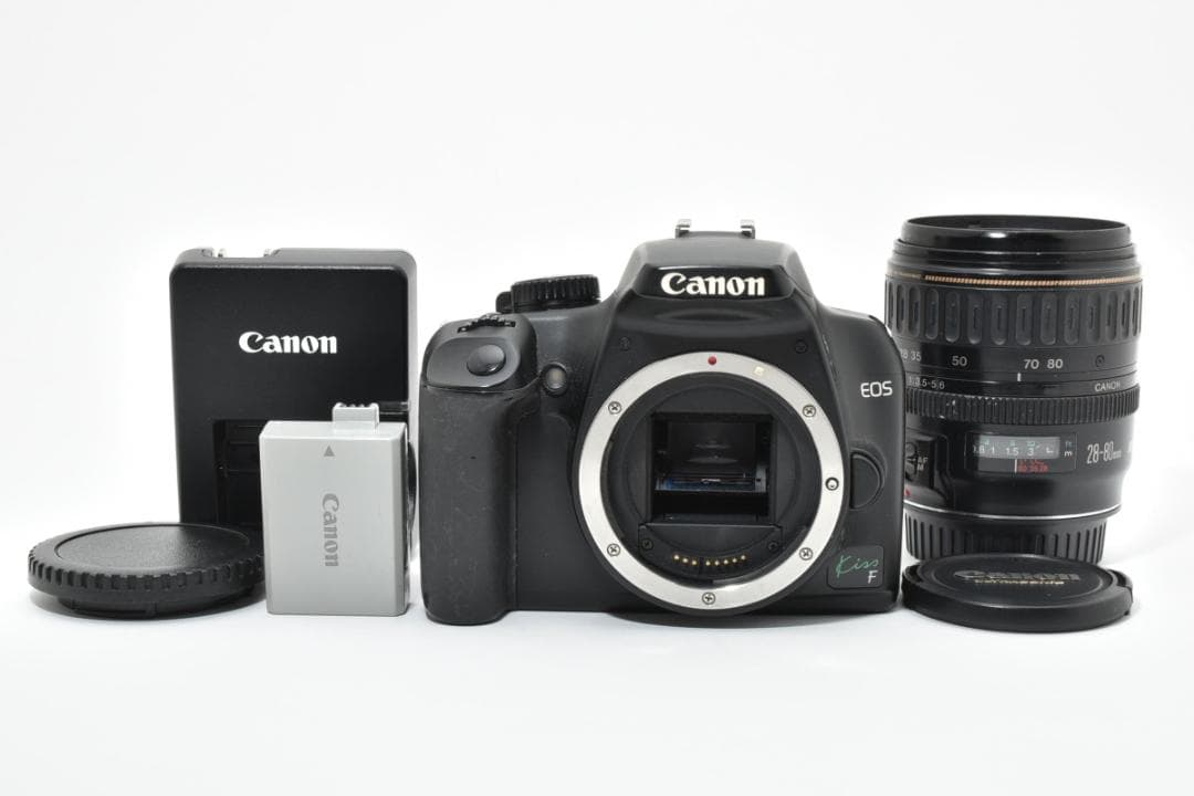 CANON キャノン EOS Kiss F＋EF 28-80mm USM カメラ