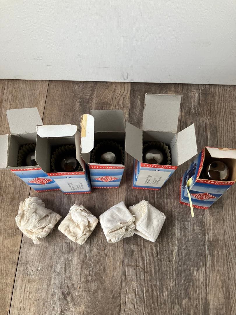 NishiTubes 様用　TELEFUNKEN EL156 真空管 6点セット