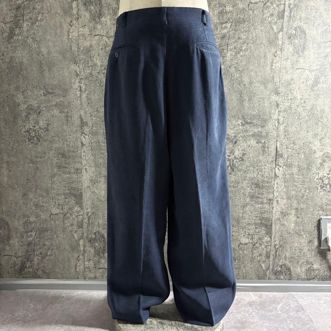 パンツ 90s BALENCIAGA gabardine wide slacks