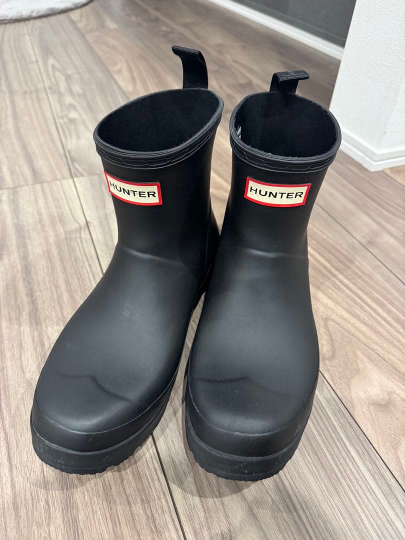 HUNTER レインブーツ　ショート 25センチ