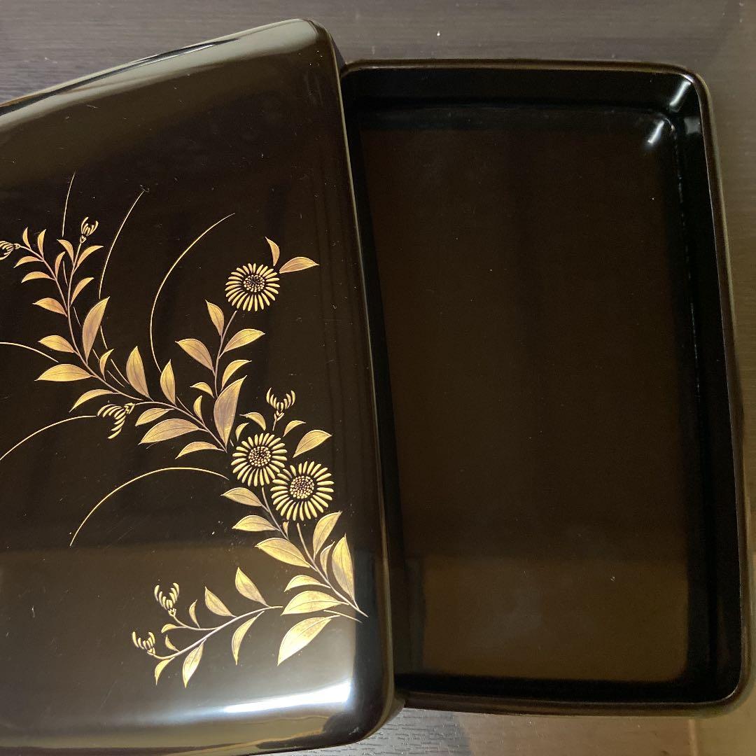 お値下げしました　輪島塗り　硯箱