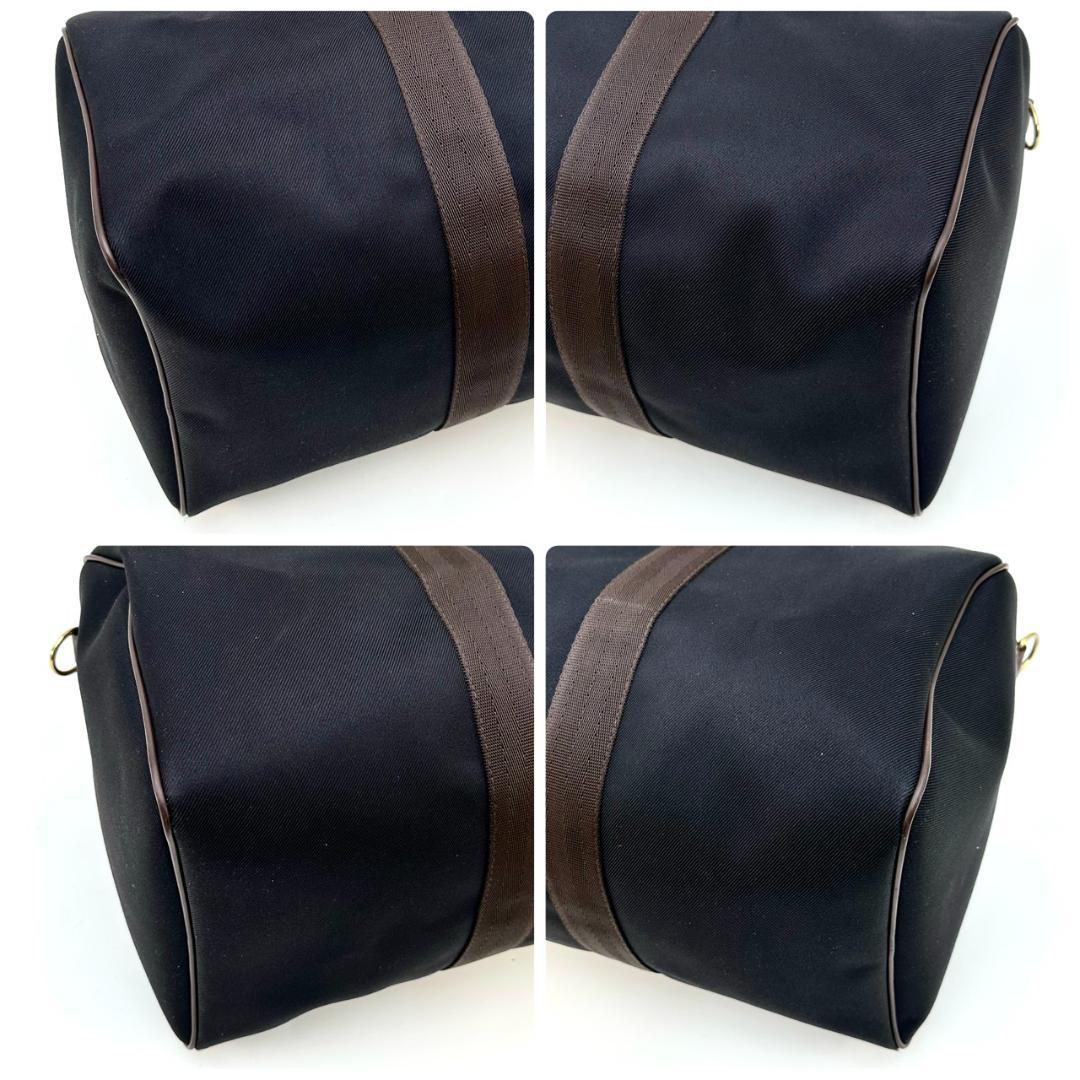 HUNTING WORLD 旅行用バッグ ボストンバッグ キャンバス レザー 黒