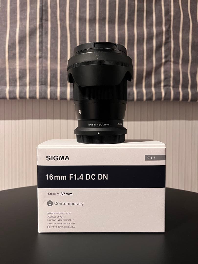 作画有　SIGMA 16mm F1.4 Zマウント