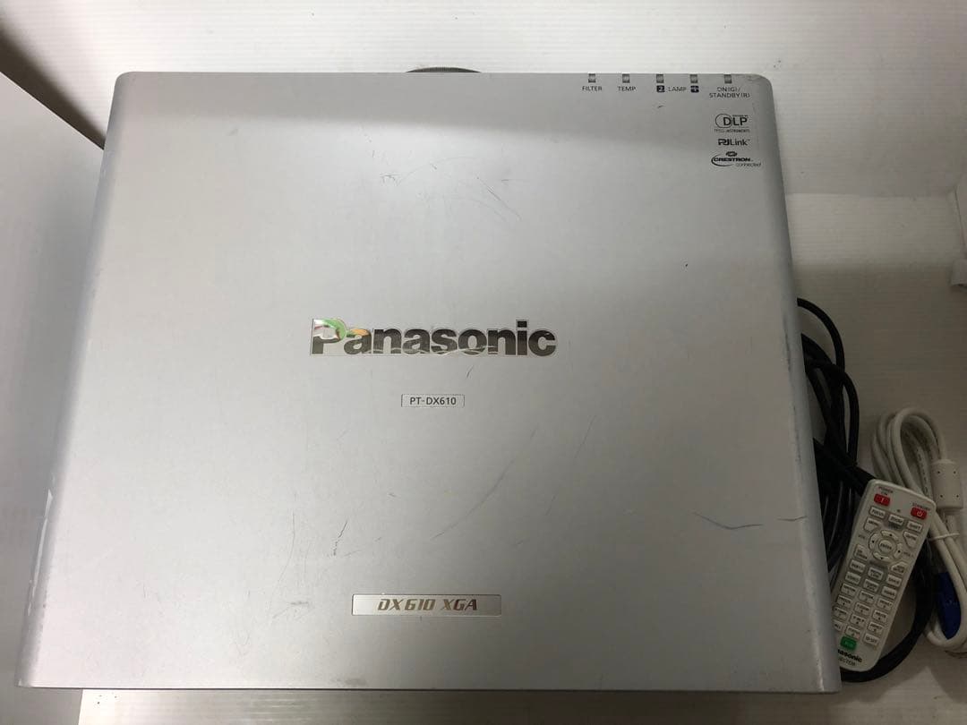 Panasonic PT-DX610S ★6500ルーメンランプ使用各551時間