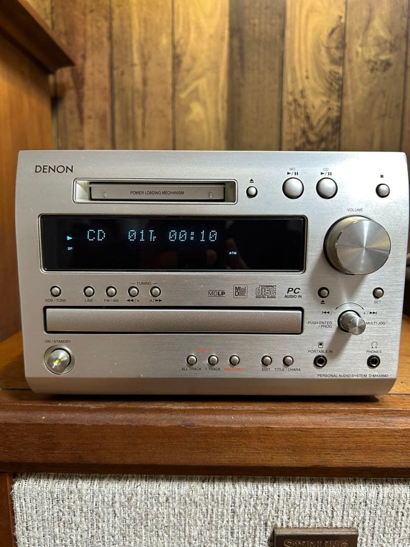 DENON D-MX33MD CD/MD ラピシア MXシリーズ