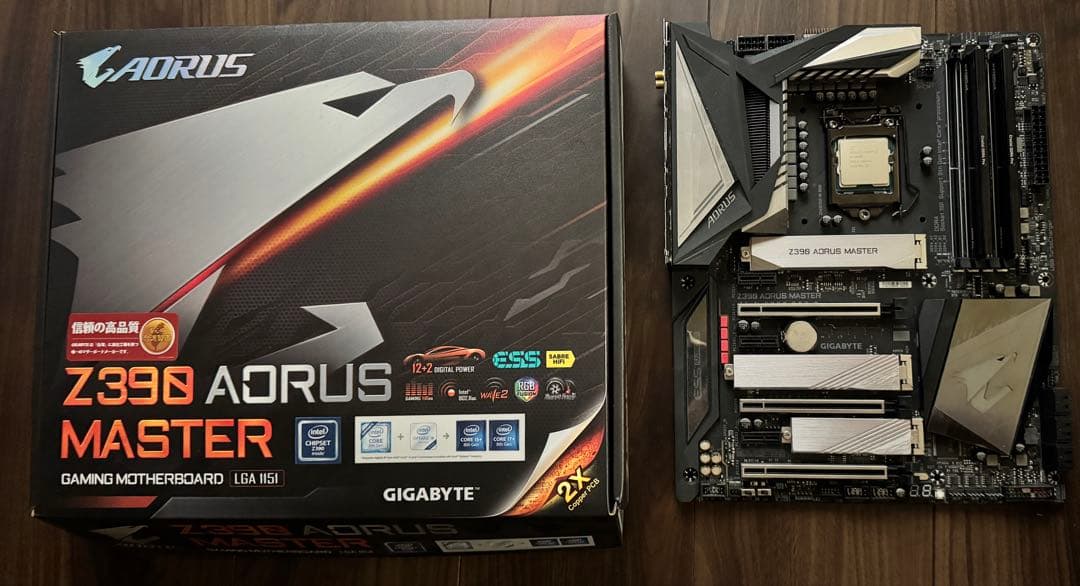 【CPUとマザーとメモリのセット】i9 9900k Z390 DDR4 32G