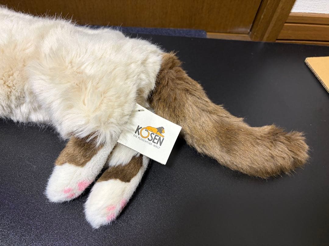 kosen ケーセン ヒマラヤン ねそべり猫 ネコ ぬいぐるみ