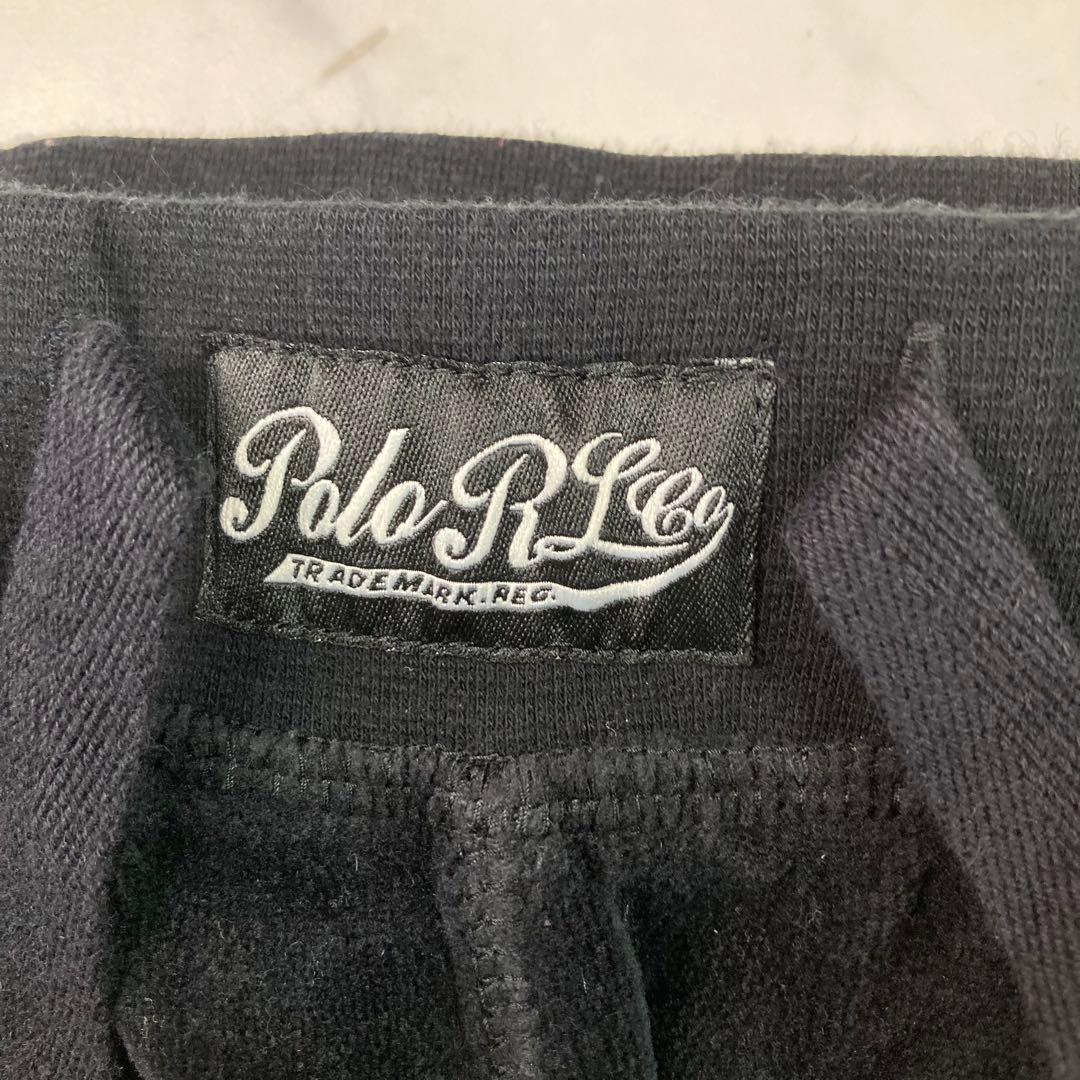 ポロラルフローレン ベロアセットアップ 上下　黒 ポニーロゴ ジャケット パンツ