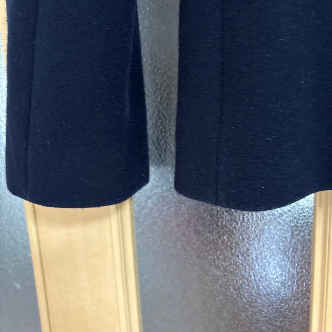 マッキントッシュ 38 ウール ネイビー ダブルブレストピーコート