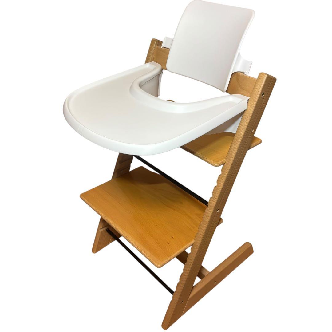 シソ！トリップトラップ シリアル4 美品 ベビーセットテーブル付き