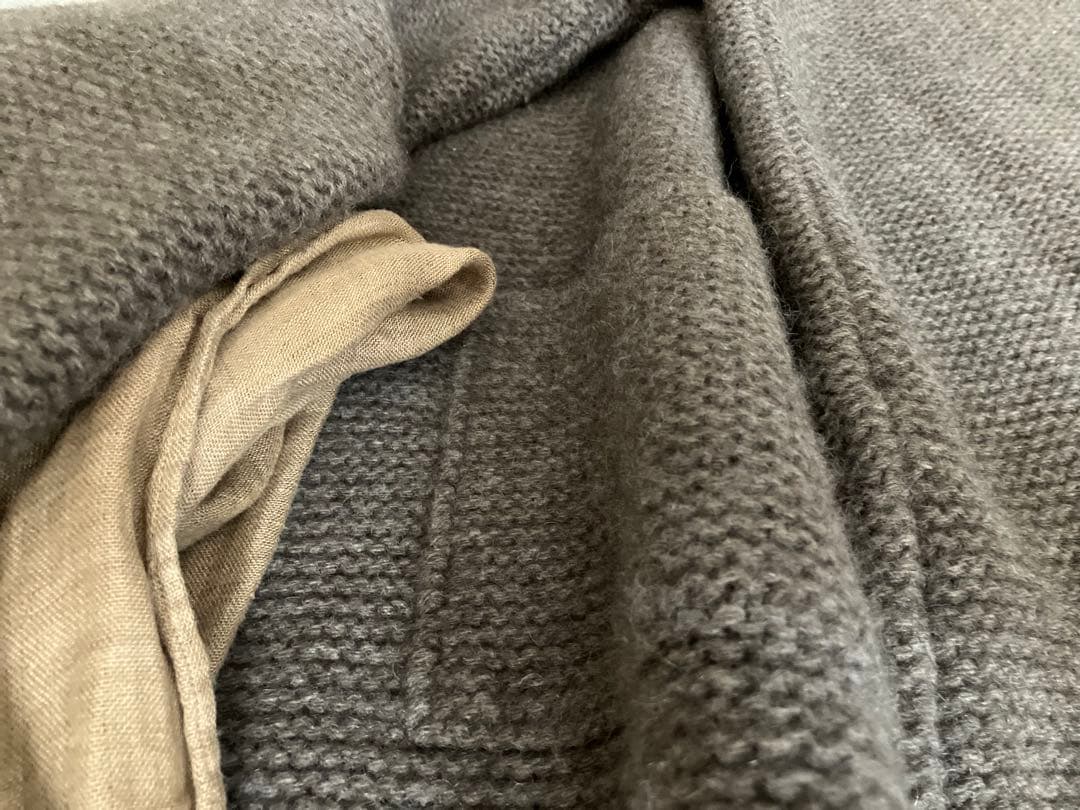 虹の庭 さま専用　wafu. ヤク100% ジャケット ブラウン