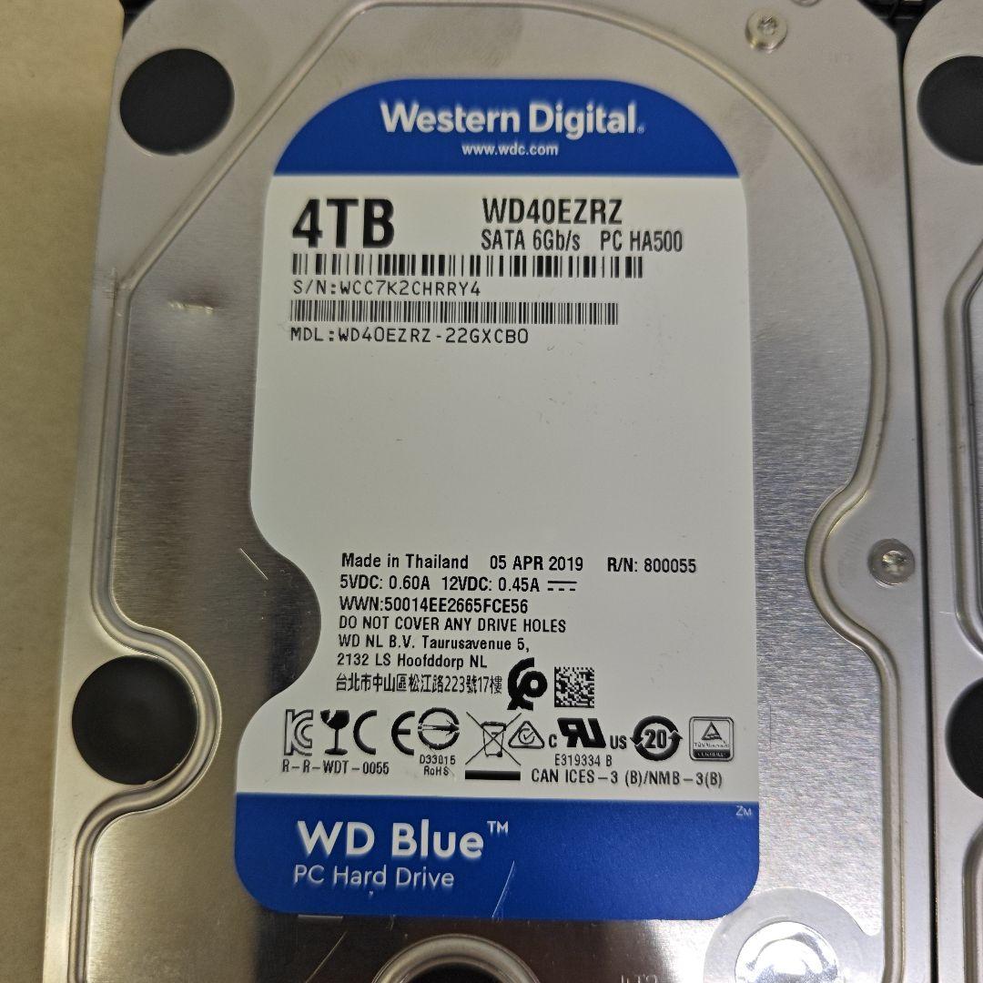 4TB 内蔵型ハードディスクドライブ　4個セット