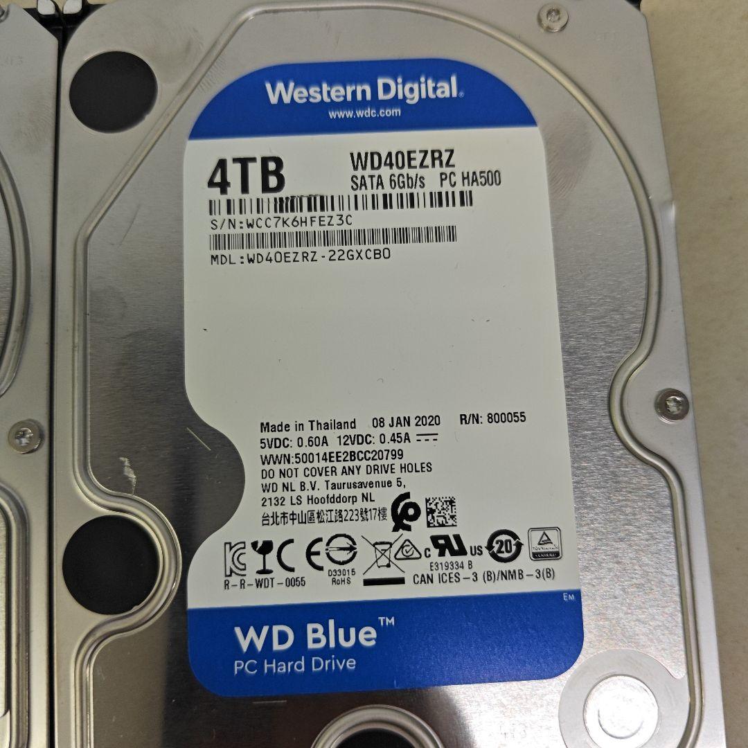 4TB 内蔵型ハードディスクドライブ　4個セット