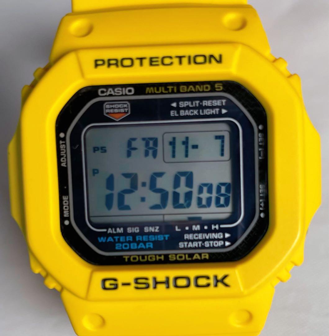 【いち。】希少美品　カシオ　Gショック　タフソーラー GW-M5600A