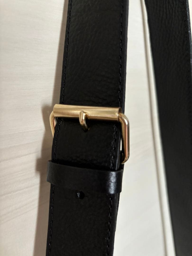 レザーミニショルダーバッグ russet