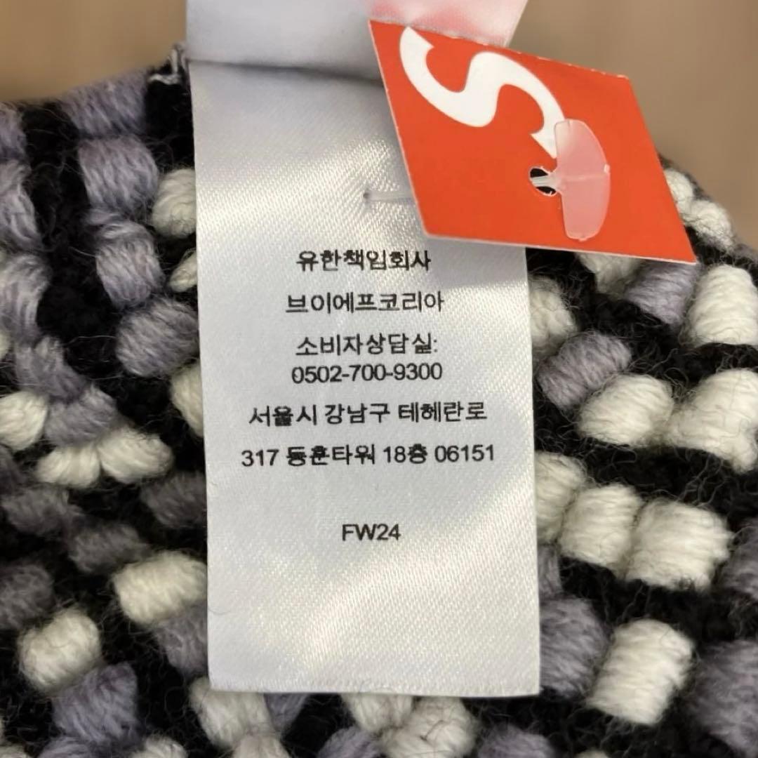 Supreme Yarn Applique Beanie 24aw アップリケ