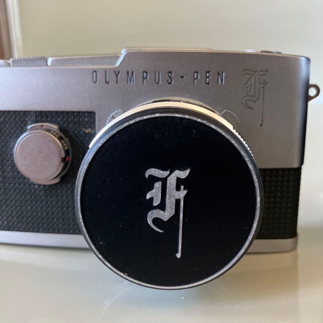★整備済★完動★Olympus★PEN F★花文字★レンズセット★