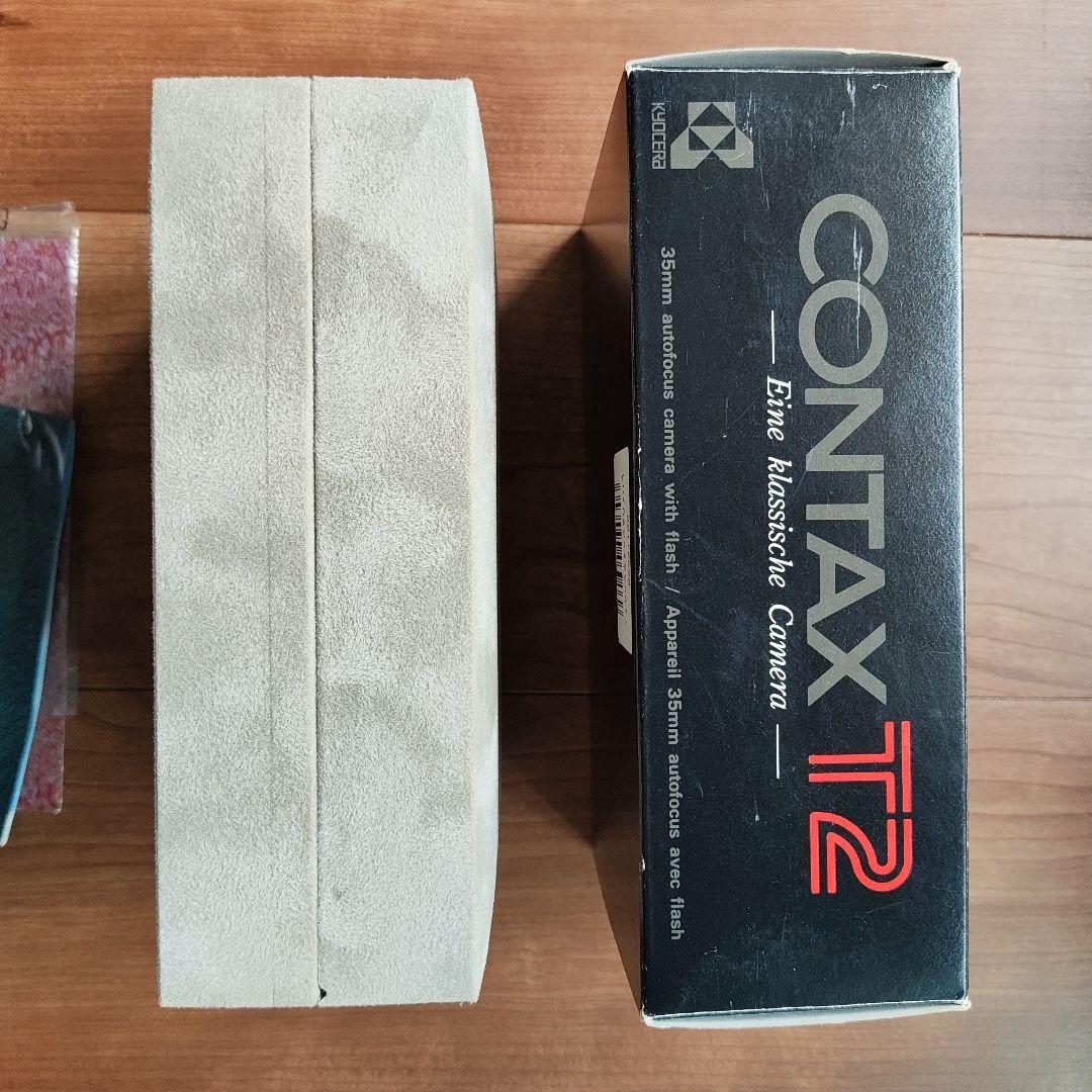 CONTAX T2 箱のみ　マニュアル　本体なし　コンタックス