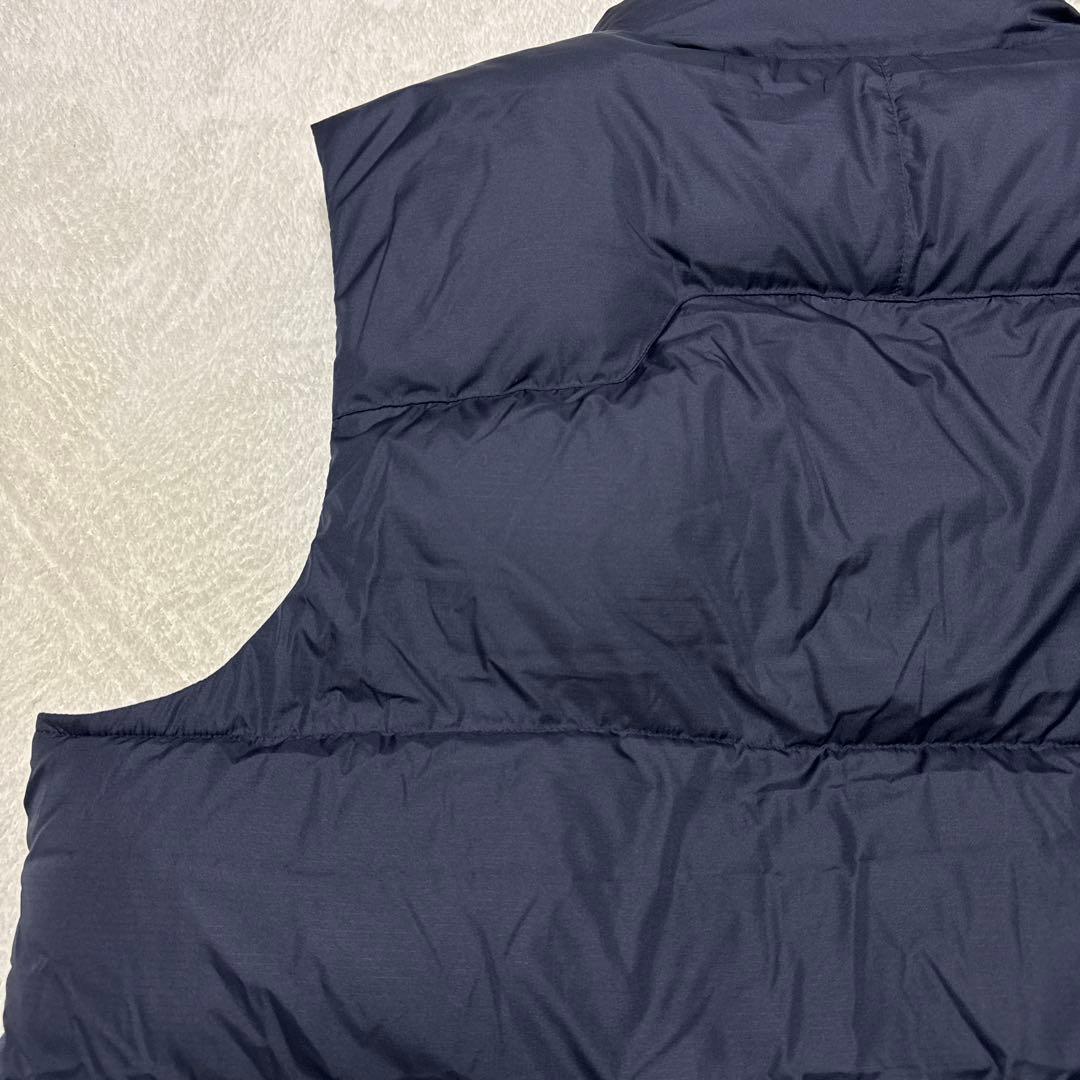 極美品 ポロラルフローレン ダウンベスト XXL 肉厚 ネイビー ダブルジップ
