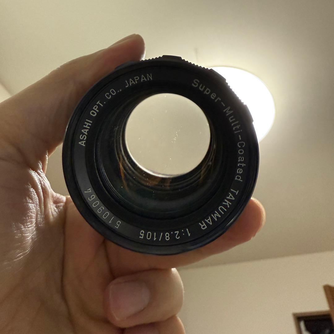 Pentax SMC TAKUMAR 105mm f/2.8 レンズ