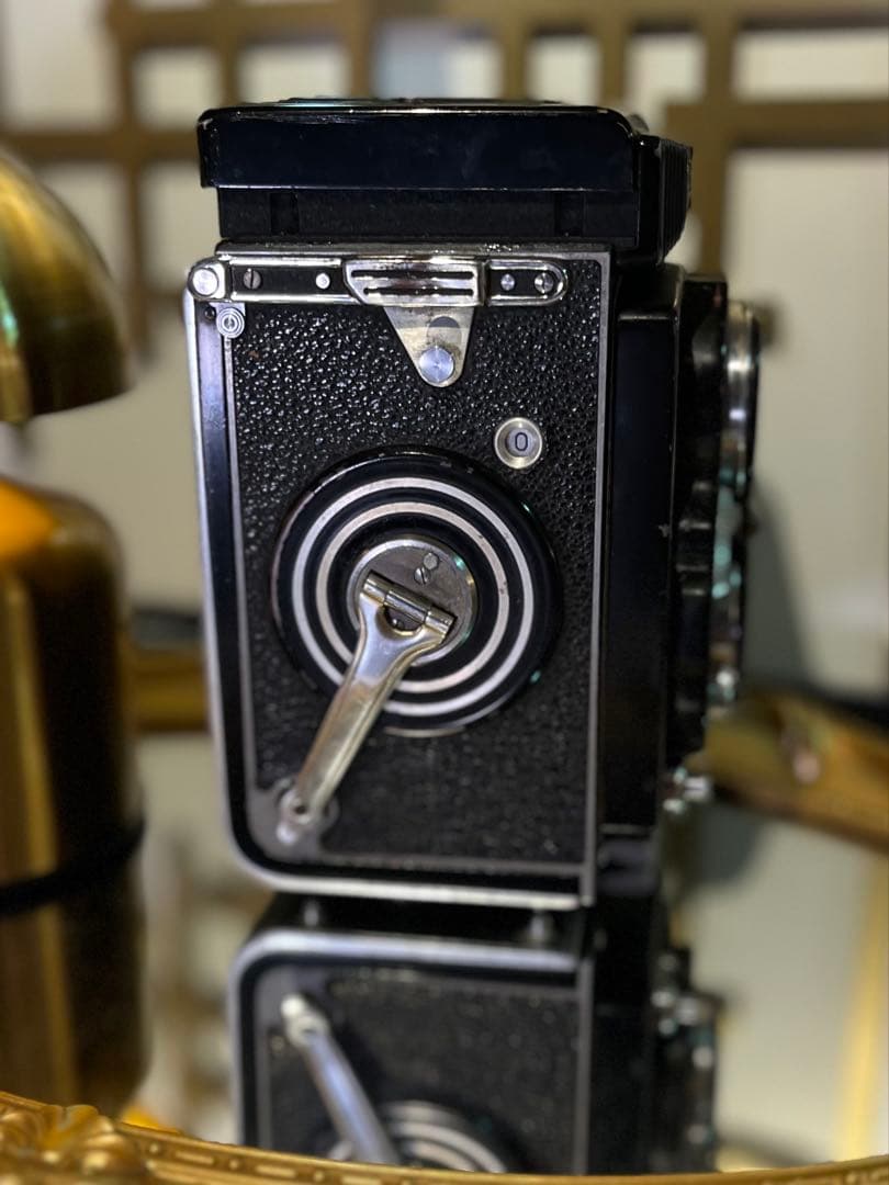 Rolleiflex Tessar 75mm f3.5　OH済みレンズキャップ付