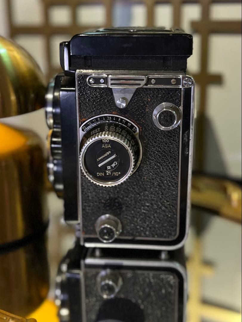 Rolleiflex Tessar 75mm f3.5　OH済みレンズキャップ付