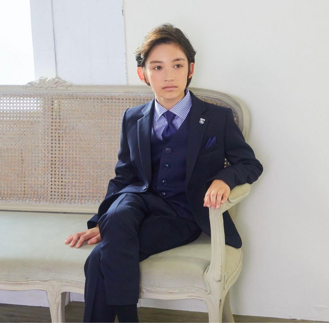 Chopin　スリーピース スーツ 7点セット ネイビー　160 男の子卒業式