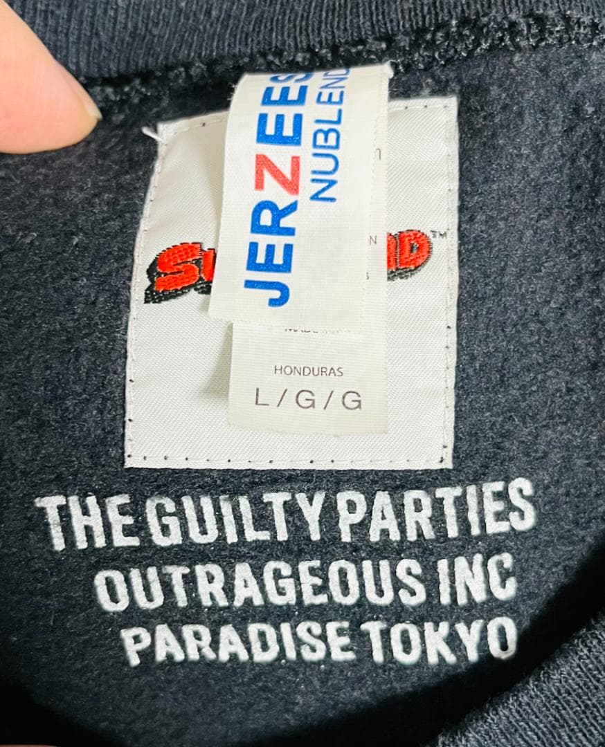 WACKO MARIA SUPERBAD クルーネックスウェット L