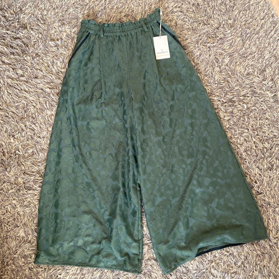 モラビト　ワイドパンツ　38