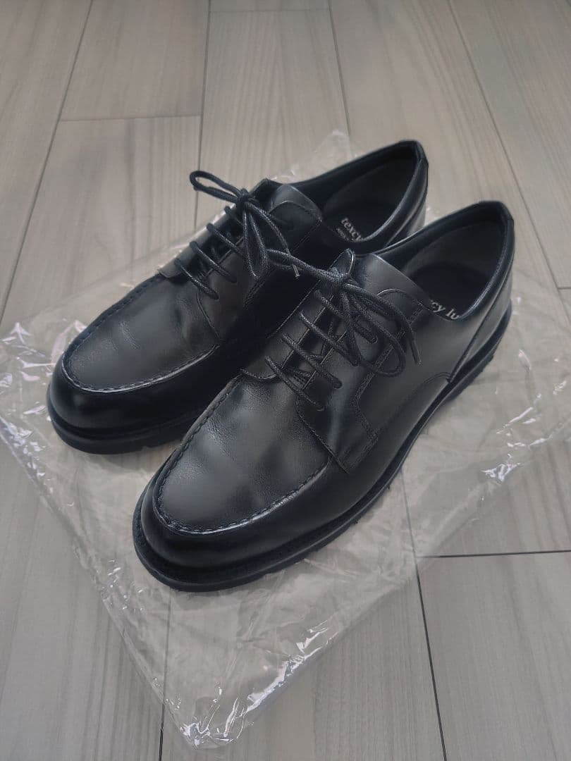 【美品】texcy luxe テクシーリュクス 革靴 asics