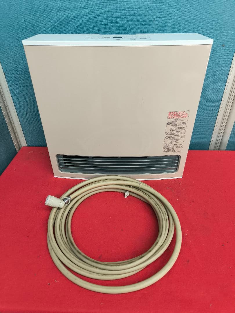 2023年製　ノーリツ ガスファンヒーター GFH-4006S　5ｍガスホース付