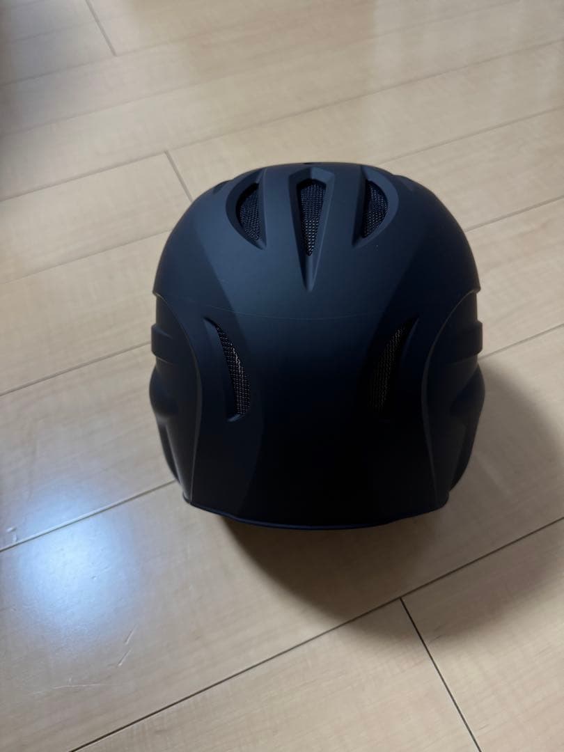 ミズノ　硬式用ヘルメット　Oサイズ　つや消しブラック